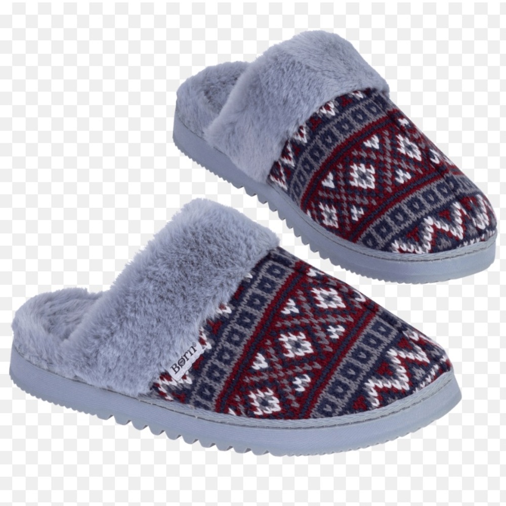 NEW Børn Nordic Knit Slippers